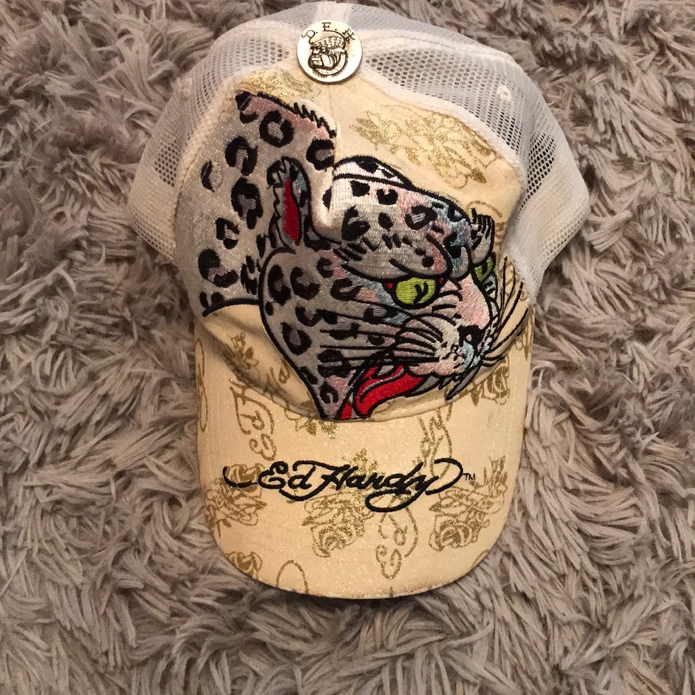 Ed hardy trucker cap